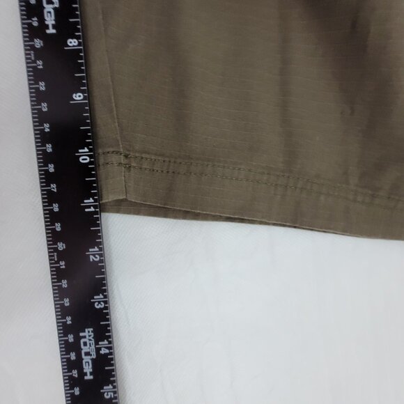 NEW Architect Shorts Mens 38 Brown Cargo Pockets Long 100% Cotton Ripstop NWT - Picture 8 of 13